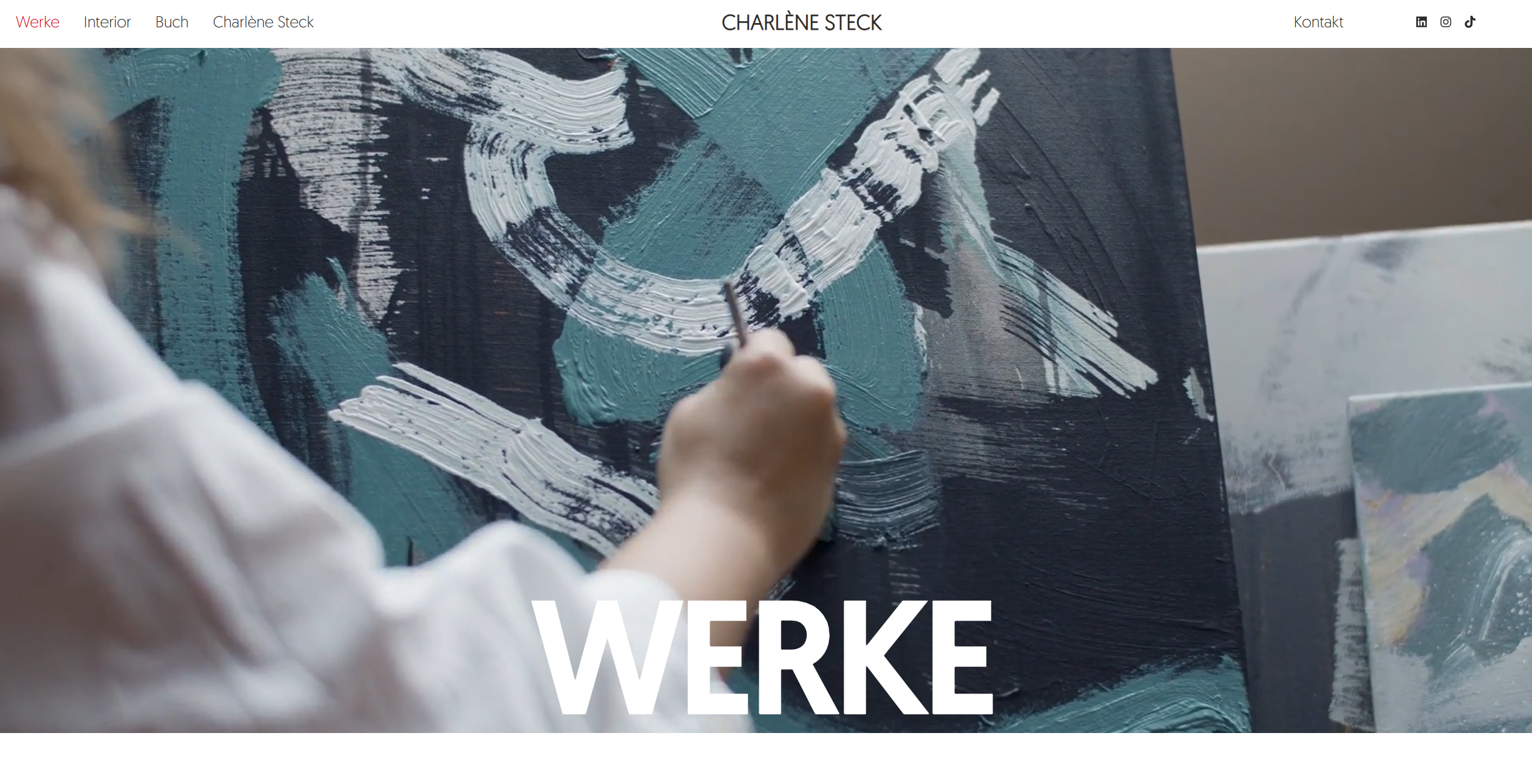 Website Vorschau Charlene Steck